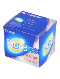 BION 3 SENIOR VITAMINAS 30 COMPRIMIDOS RECUBIERTO P&G