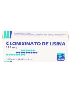 CLONIXINATO DE LISINA 125 MG 10 COMPRIMIDOS RECUBIERTOS MINTLAB