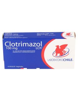 CLOTRIMAZOL 100 MG 6 OVULOS CHILE