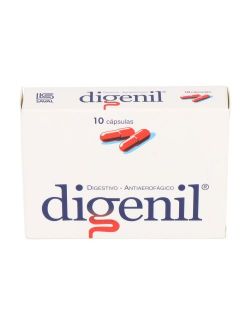 DIGENIL DIGESTIVO-ANTIAEROFAGICO 10 CAPSULAS LAB. SAVAL