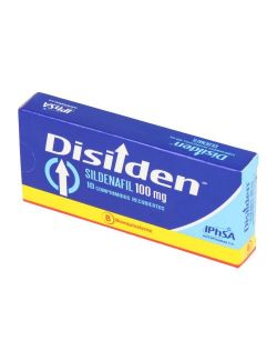 DISILDEN SILDENAFIL 100 MG 10 COMPRIMIDOS RECUBIERTOS BIOEQUIVALENTE LAB.IPHSA