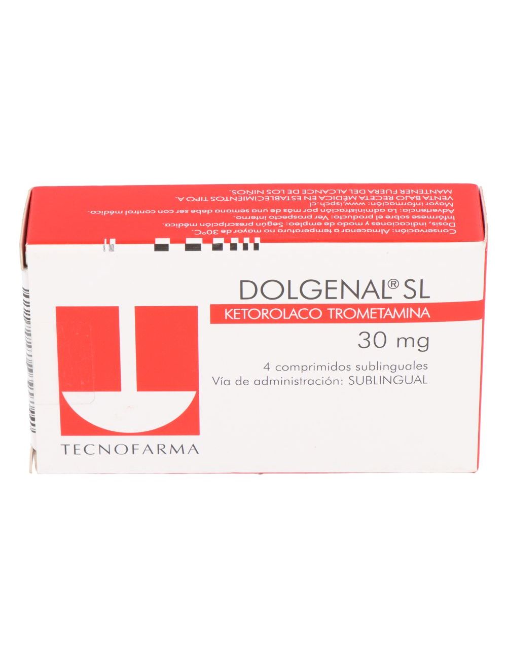 Precio Dolgenal SL 30 mg 4 Comprimidos | Farmalisto CL