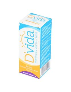 D’VIDA GOTAS 10 ML VITAMINA D3 200 UI/GOTA ANDROMACO