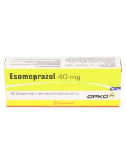 ESOMEPRAZOL 40 MG 30 COMPRIMIDOS RECUBIERTO ENTÉRICO BIOEQUIVALENTE OPKO