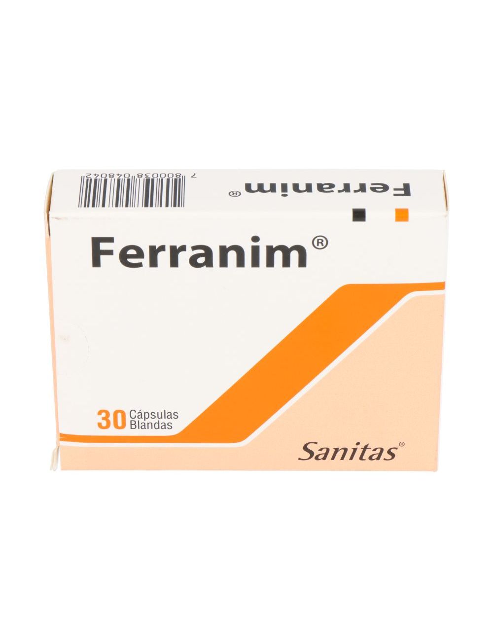 FERRANIM  30 CÁPSULAS BLANDAS  LAB.SANITAS