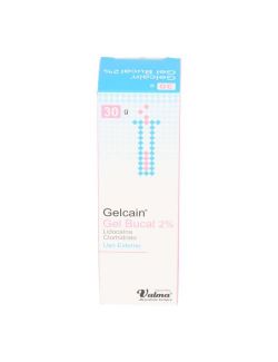 LIDOCAINA CLORHIDRATO GELCAIN GEL ORAL 2% 30G VALMA