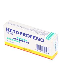 KETOPROFENO 50 MG 20 CAPSULAS BIOEQUIVALENTE MINTLAB