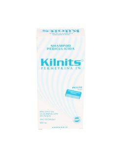 KILNITS SHAMPOO  PEDICULICIDA PERMETRINA 1% INCLUYE PEINE 100 ML LAB. ANDROMACO