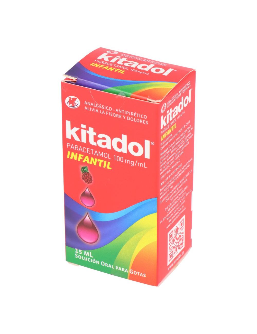 Precio Kitadol Infantil 100 mg/mL Gotas 15 mL Farmalisto CL