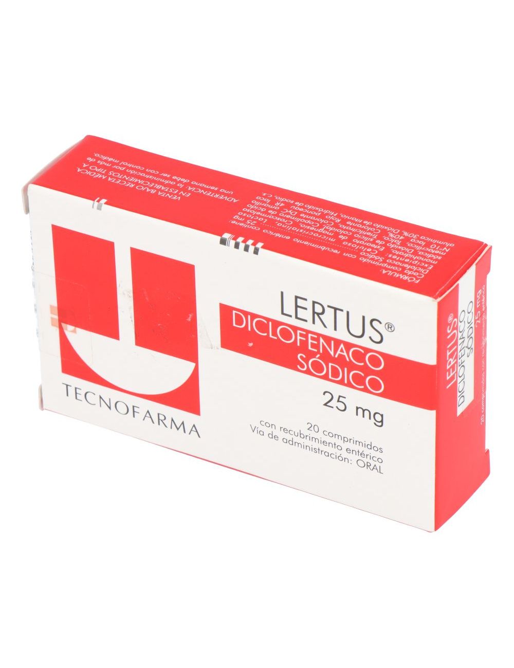 DICLOFENACO SODICO LERTUS 25 MG 20 COMP TECNOFARMA