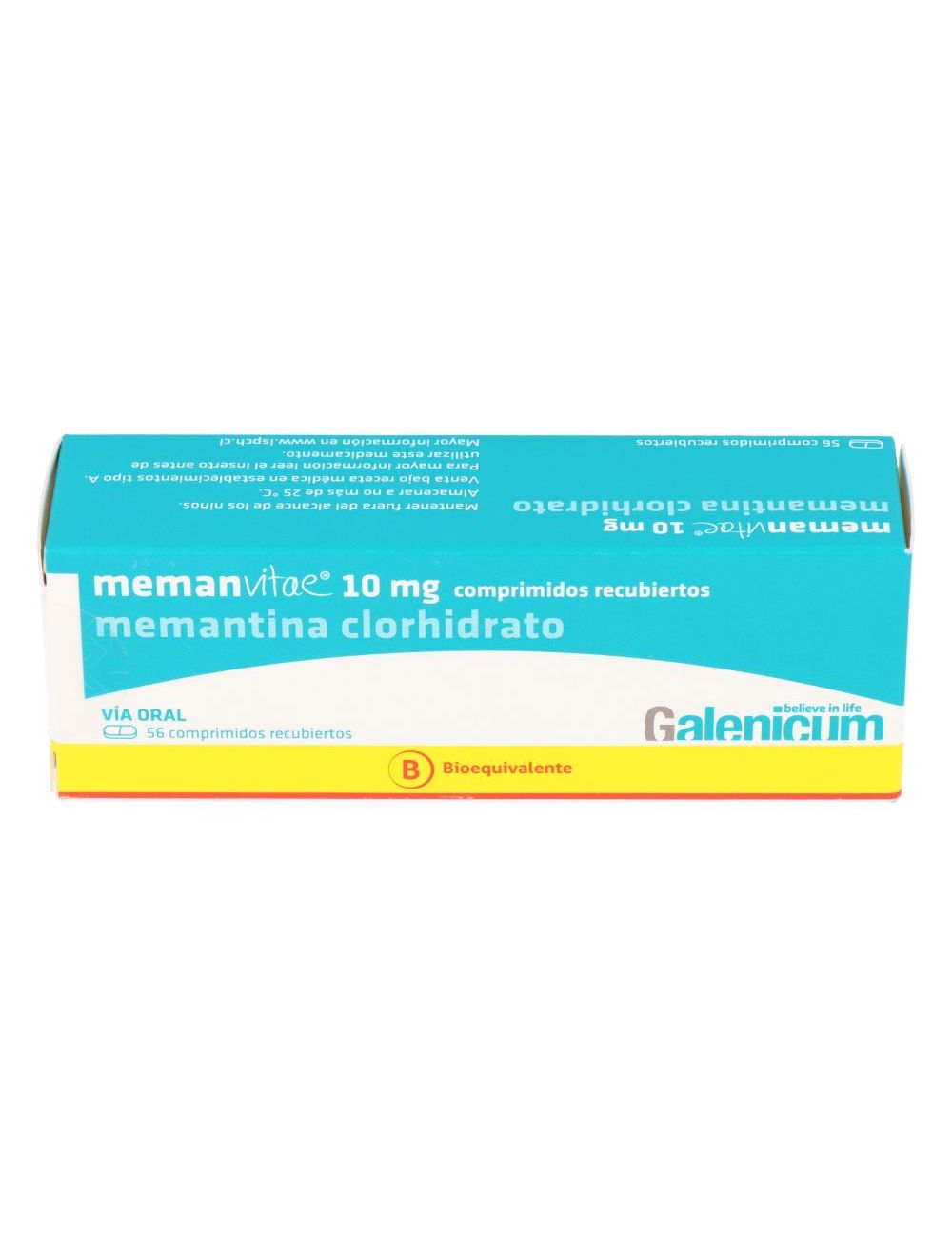 MEMANVITAE MEMANTINA 10 MG 56 COMPRIMIDOS RECUBIERTO