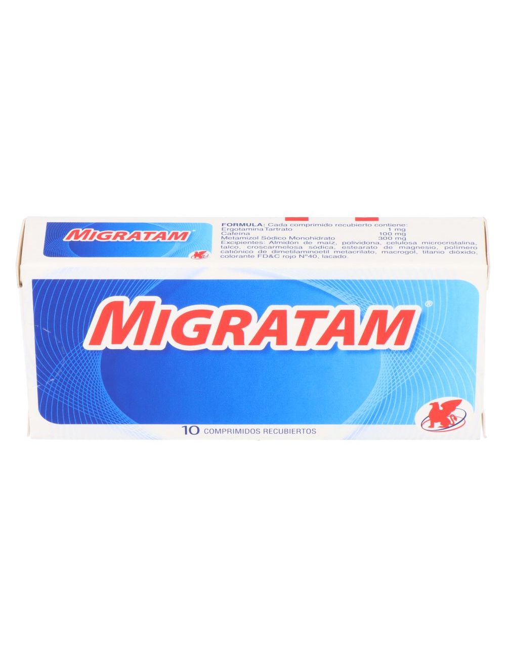 MIGRATAM 10 COMPRIMIDOS RECUBIERTOS LABORATORIO CHILE