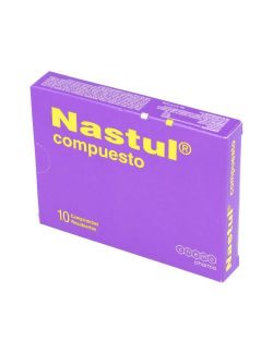 NASTUL COMPUESTO 10 COMPRIMIDOS RECUBIERTOS CHEMO PHARMA