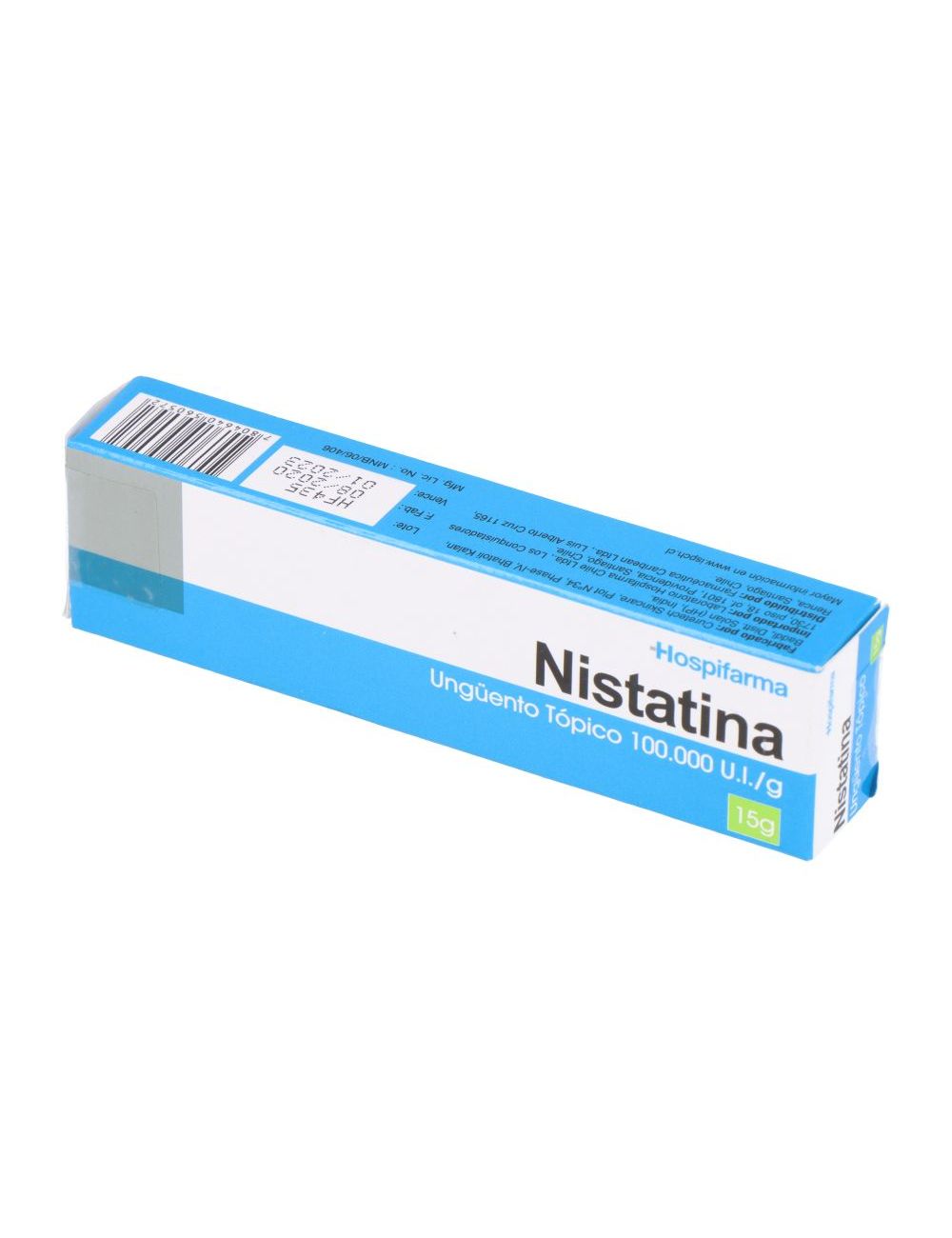 Precio Nistatina Ungüento Tópico 15 g Hospifarma | Farmalisto CL
