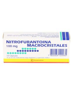 NITROFURANTOINA MACROCRISTALES 100 MG 10 CAPSULAS BIOEQUIVALENTE LAB. MINTLAB