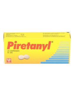 PIRETANYL METAMIZOL SÓDICO 322 MG 20 COMPRIMIDOS
