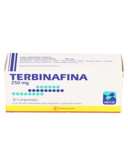 TERBINAFINA 250MG 30 COMPRIMIDOS BIOEQUIVALENTE MINTLAB