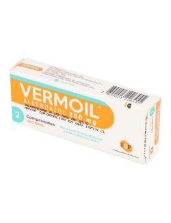 VERMOIL ALBENDAZOL 200 MG 2 COMPRIMIDOS  LAB.FQP