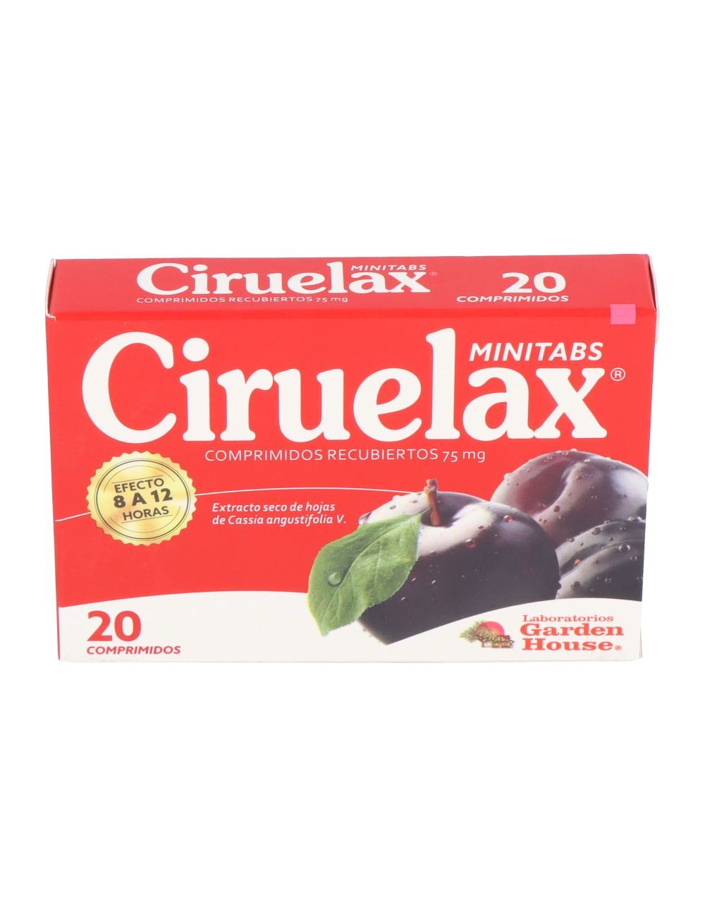 CIRUELAX 75 MG 20 COMPRIMIDOS GARDEN HOUSE