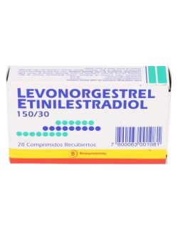 LEVONORGESTREL ETINILESTRADIOL 150/30 MCG 28 COMPRIMIDOS BIOEQUIVALENTE MINTLAB