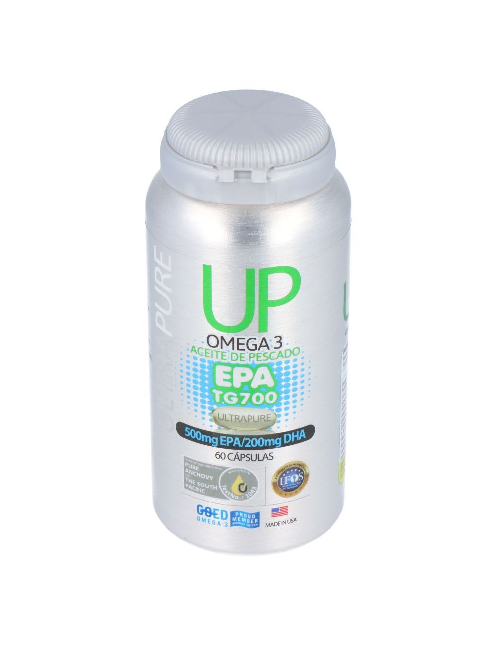OMEGA 3 UP ULTRAPURE TG 700 X 60 CAPSULAS BLANDAS (RAVEPHARMA)