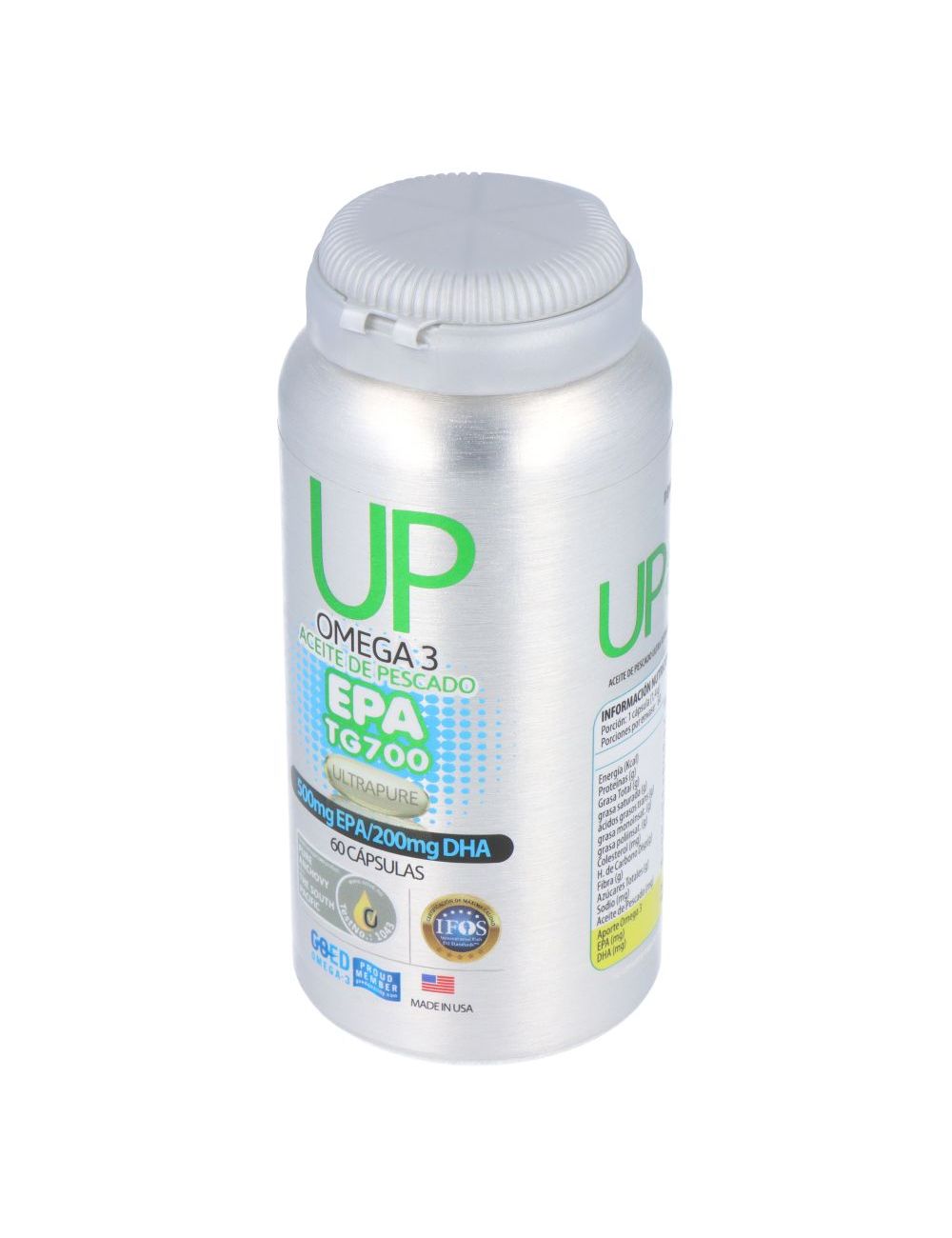 Precio Omega 3 Up Ultrapure Tg 700 X 60 Capsulas Farmalisto CL