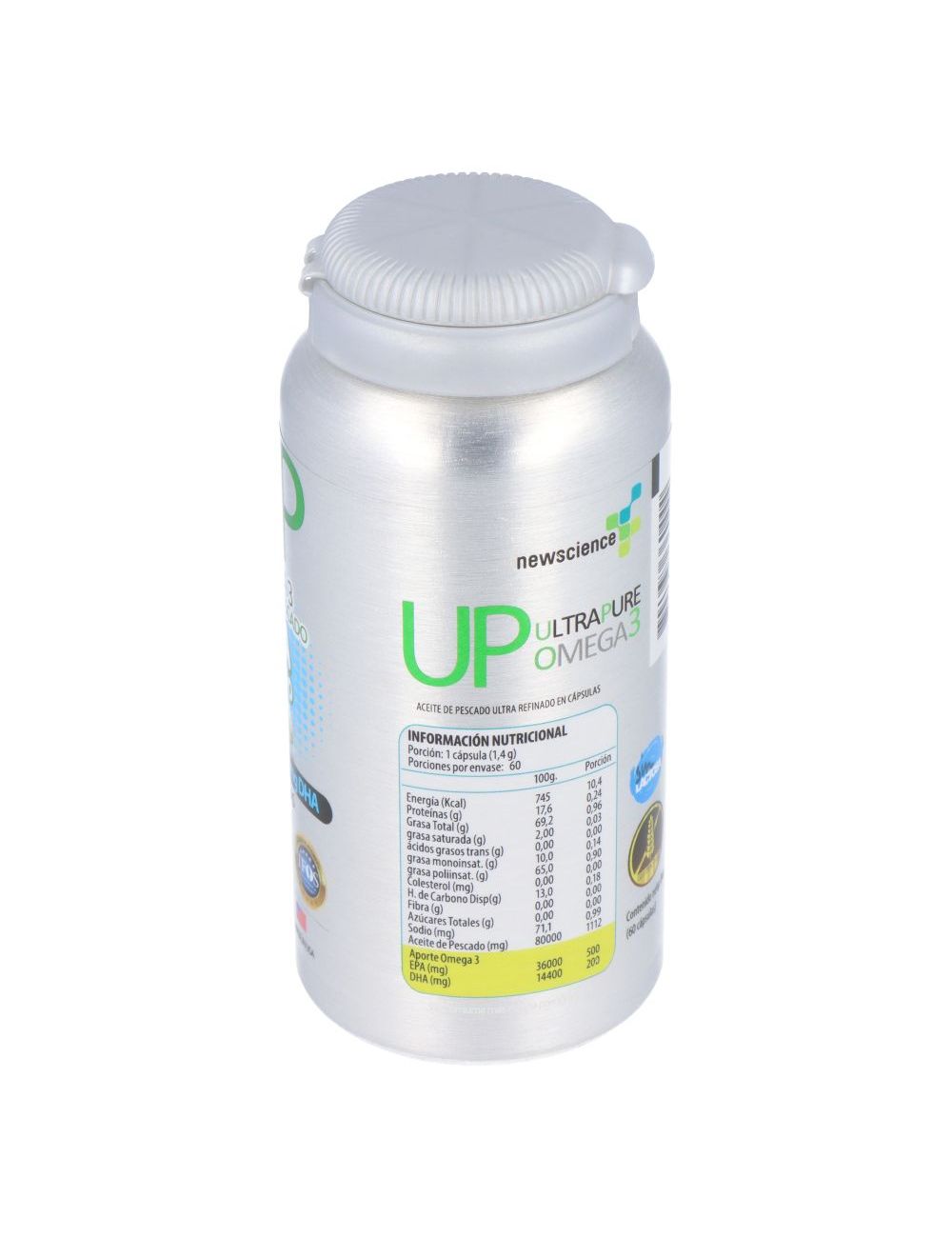 OMEGA 3 UP ULTRAPURE TG 700 X 60 CAPSULAS BLANDAS (RAVEPHARMA)