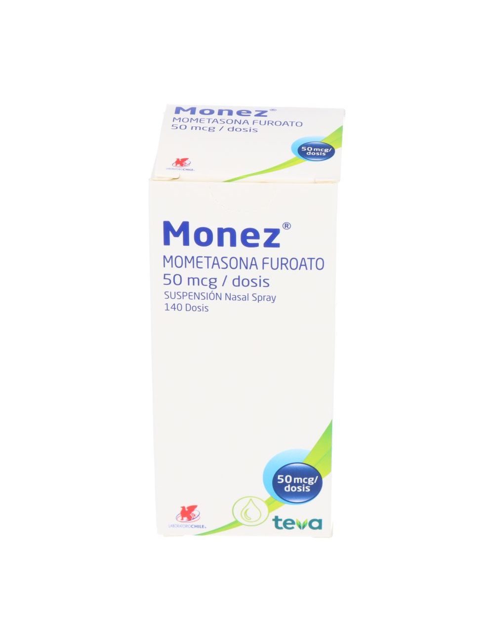 MONEZ MOMETASONA FUROATO  50 MCG/DOSIS SUSPENSION NASAL 140 DOSIS LABORATORIO CHILE