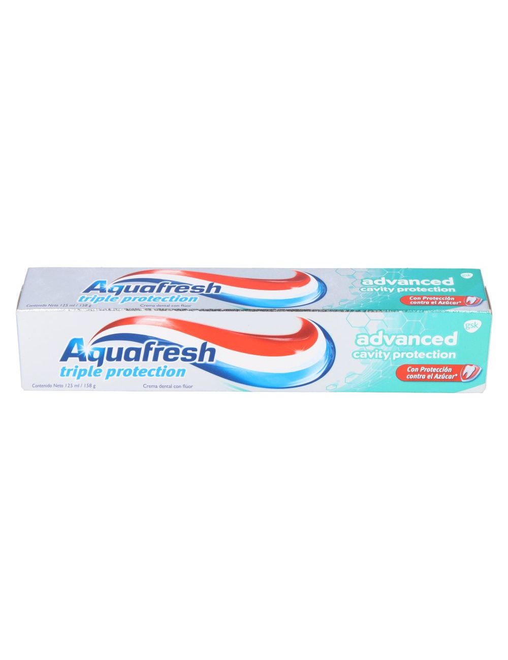 AQUAFRESH CREMA DENTAL ADVANCED 158 GRAMOS