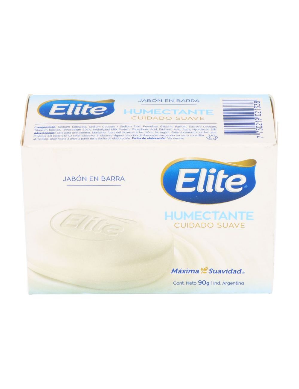 JABÓN HUMECTANTE ELITE BARRA 90 GRS
