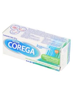 CREMA ADHESIVA PRÓTESIS DENTAL COREGA SABOR MENTA 20 GR