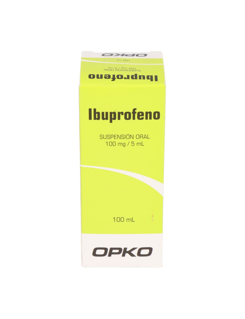 IBUPROFENO 100 MG/5 ML SUSPENSIÓN ORAL 100 ML OPKO