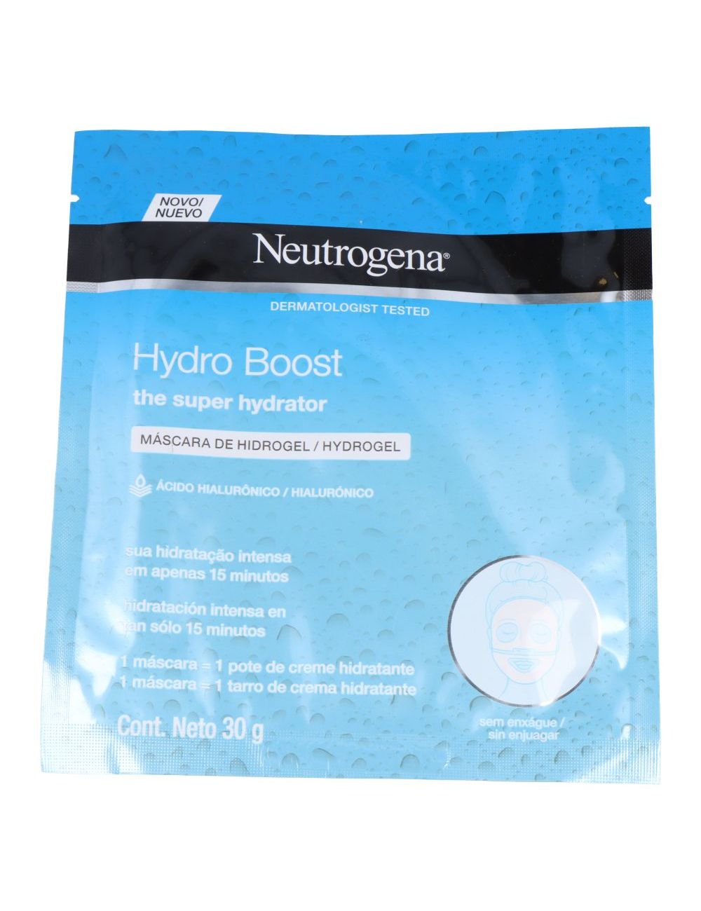 MÁSCARA DE HIDROGEL HYDRO BOOST 30 GRS