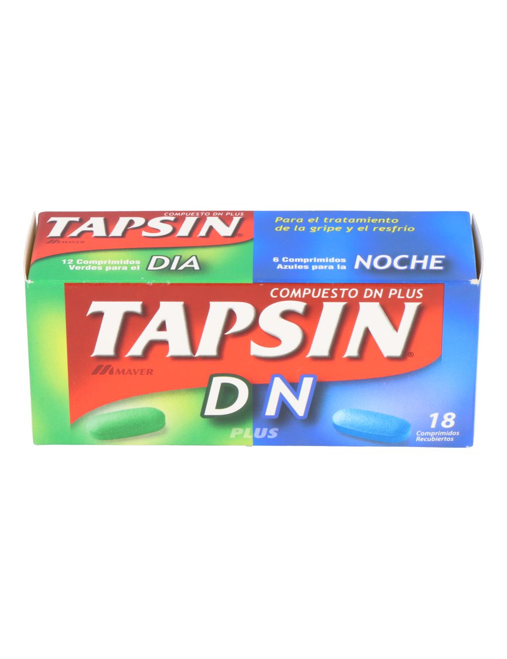 TAPSIN DN DIA 12 COMPRIMIDOS+ NOCHE 6 COMPRIMIDOS MAVER