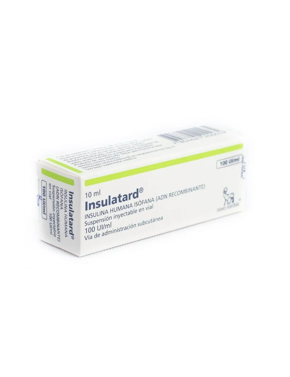 INSULATARD 100UI/ML FRASCO AMPOLLA 10 ML NOVO NORDISK
