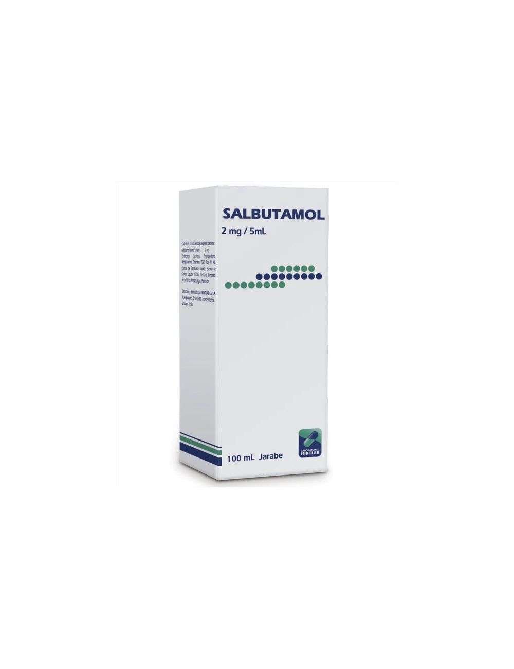 SALBUTAMOL 2MG/5ML JARABE 100 ML MINTLAB