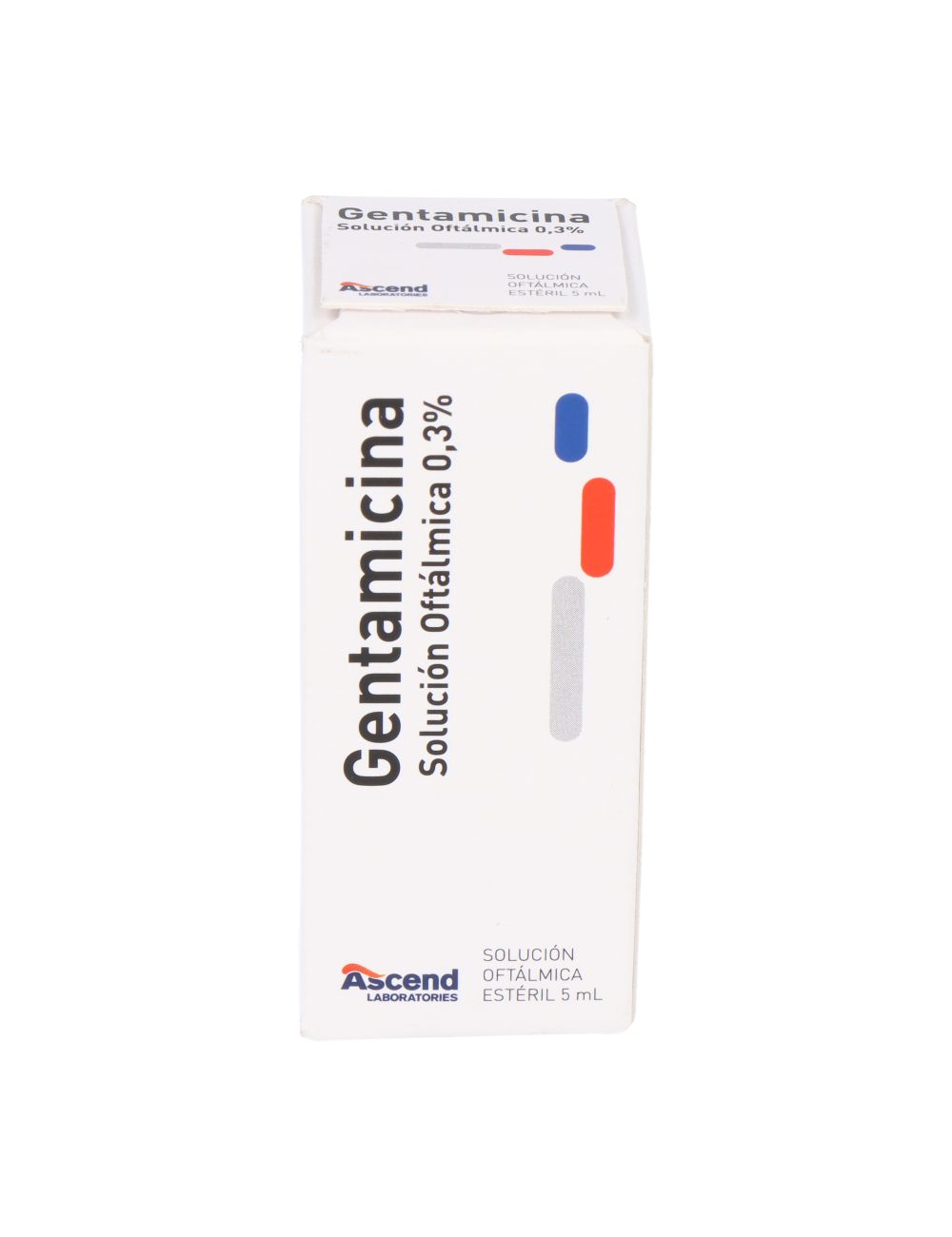 GENTAMICINA 0.3% SOLUCION OFTALMICA 5ML LAB.ASCEND CENABAST.