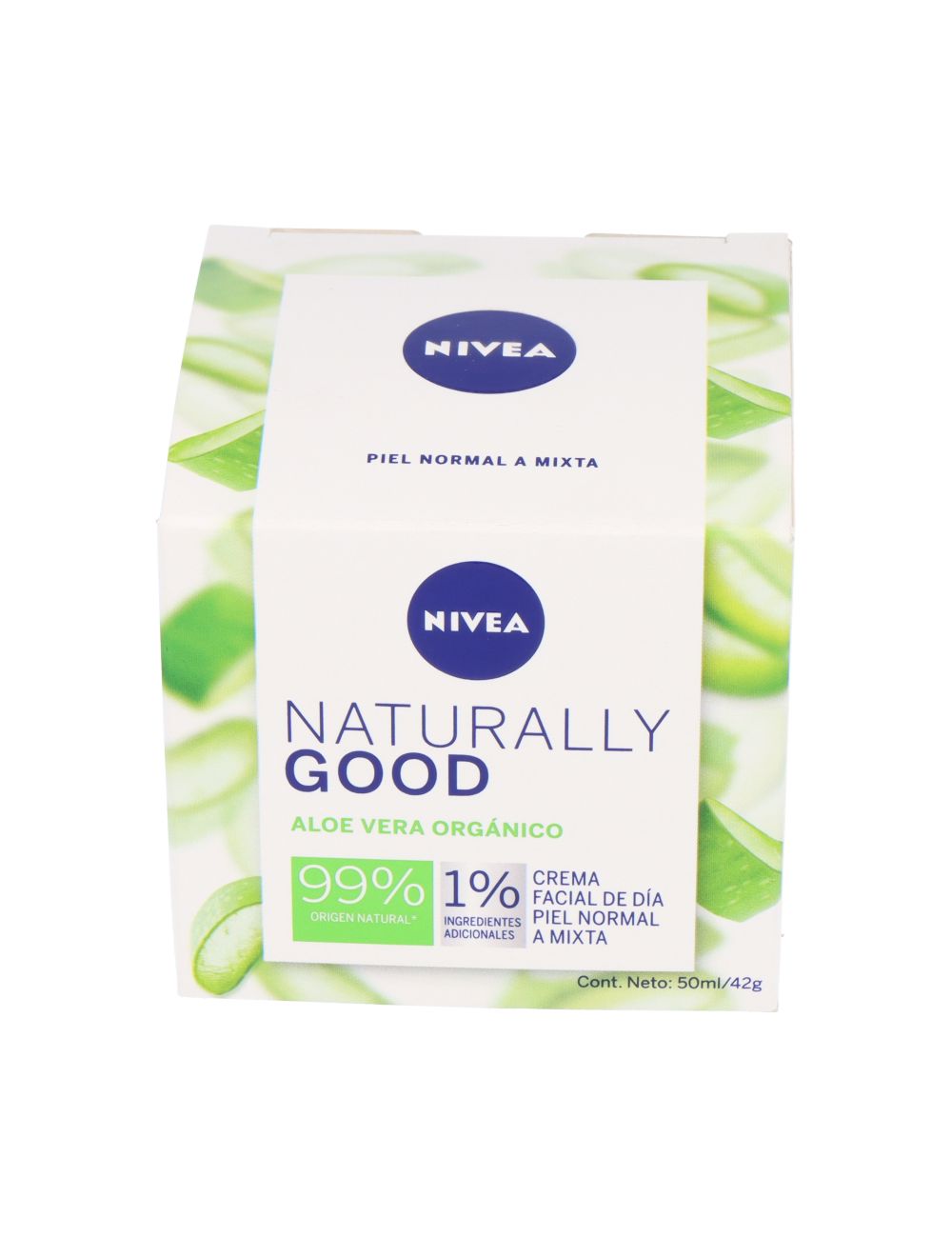 NIVEA CREMA NATURALLY GOOD ALOE ORGANIC X 42 G