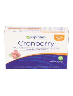 CRANBERRY 30 CAPSULAS BLANDAS SUPLALIM