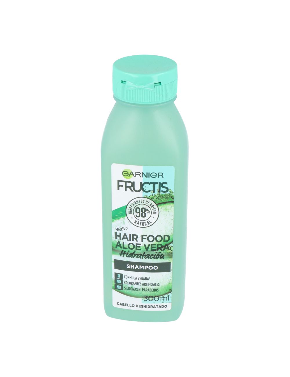 SHAMPOO FRUCTIS DE GARNIER ALOE VERA HIDRATACION FORMULA VEGANA 300 ML