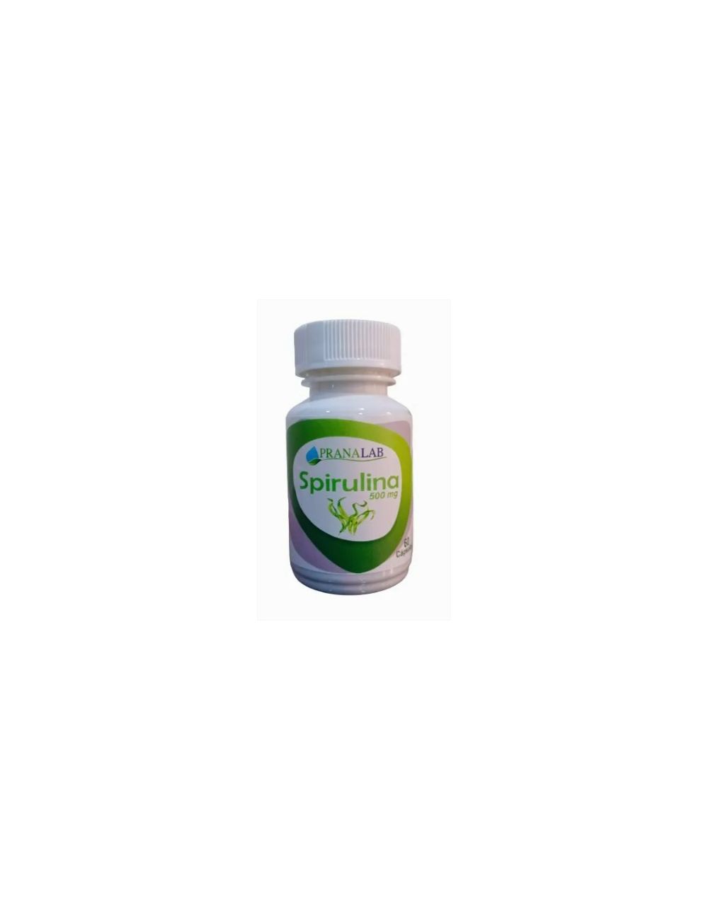 SPIRULINA 500 MG 60 CAPSULAS PRANALAB