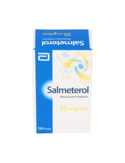 SALMETEROL 25 MCG/DOSIS AEROSOL PARA INHALACION 120 DOSIS ABBOTT CENABAST