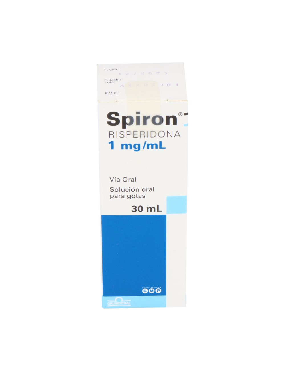 Precio Spiron 1 mg/mL 30 mL Solucion Oral Gotas
