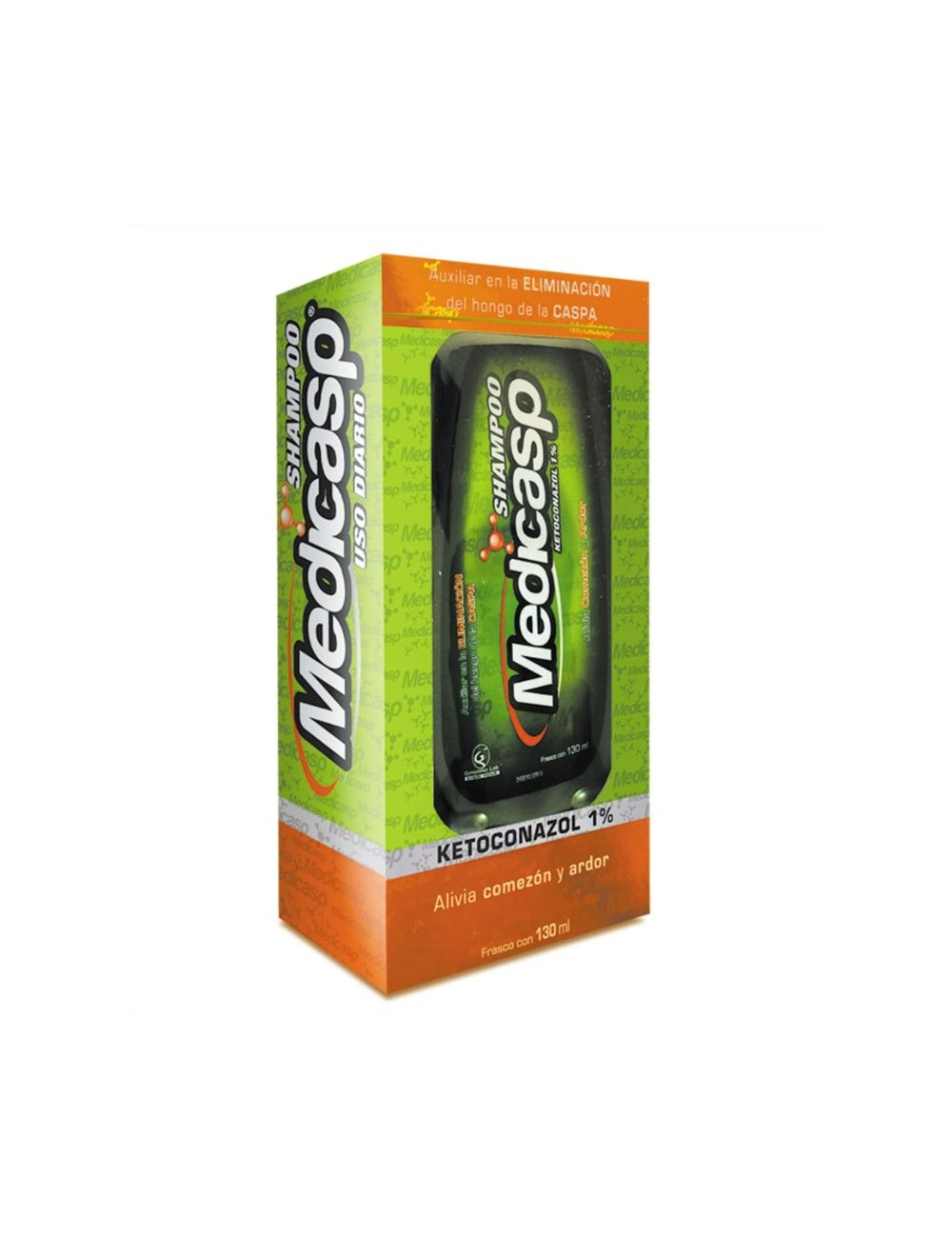 SHAMPOO MEDICASP KETOCONAZOL 1% 400 ML