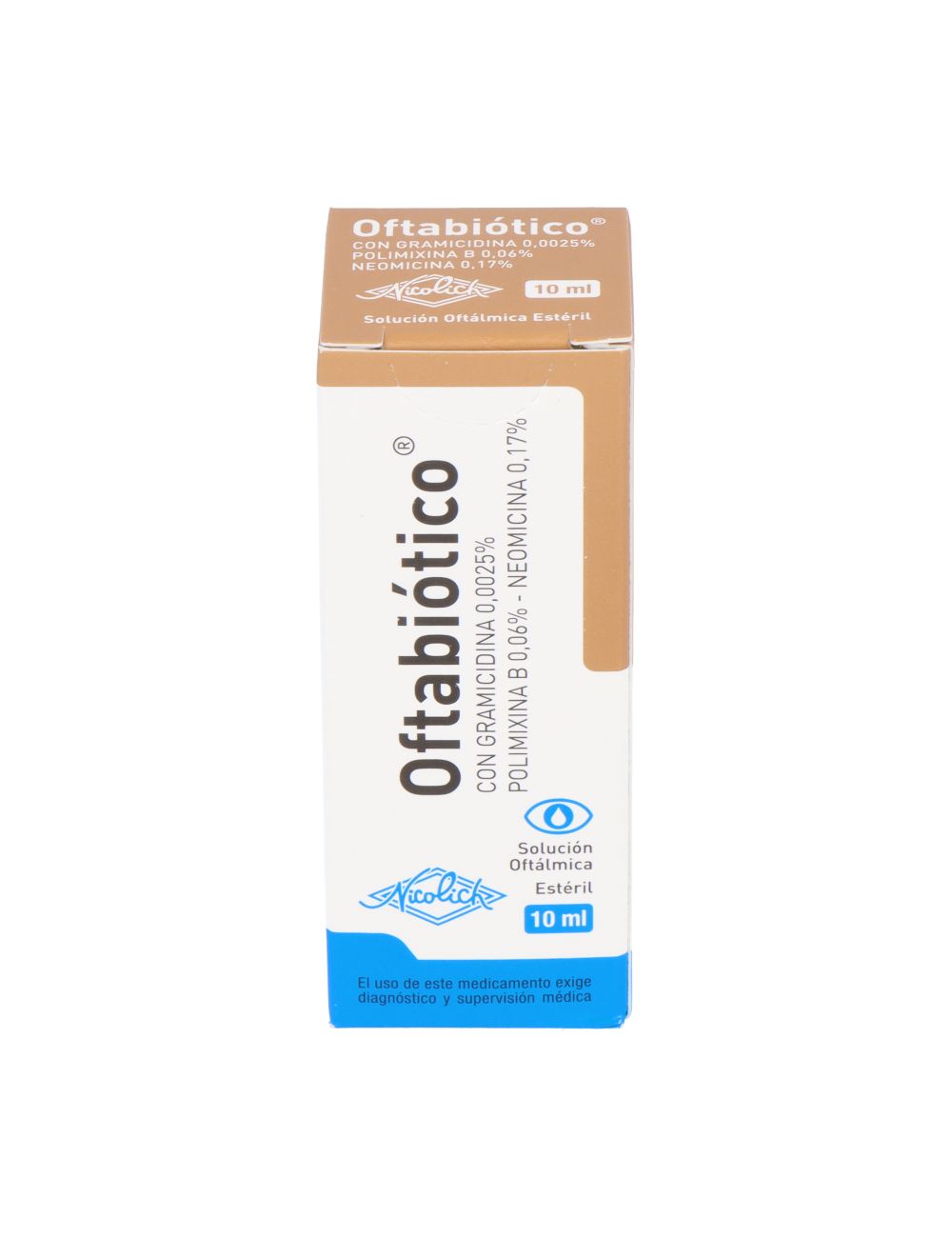 OFTABIOTICO SOLUCIÓN OFTÁLMICA 10 ML SAVAL