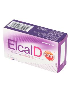 ELCAL D FORTE CALCIO 450MG/VITAMINA D 175 UI 30 CAPSULAS LAB.ANDROMACO