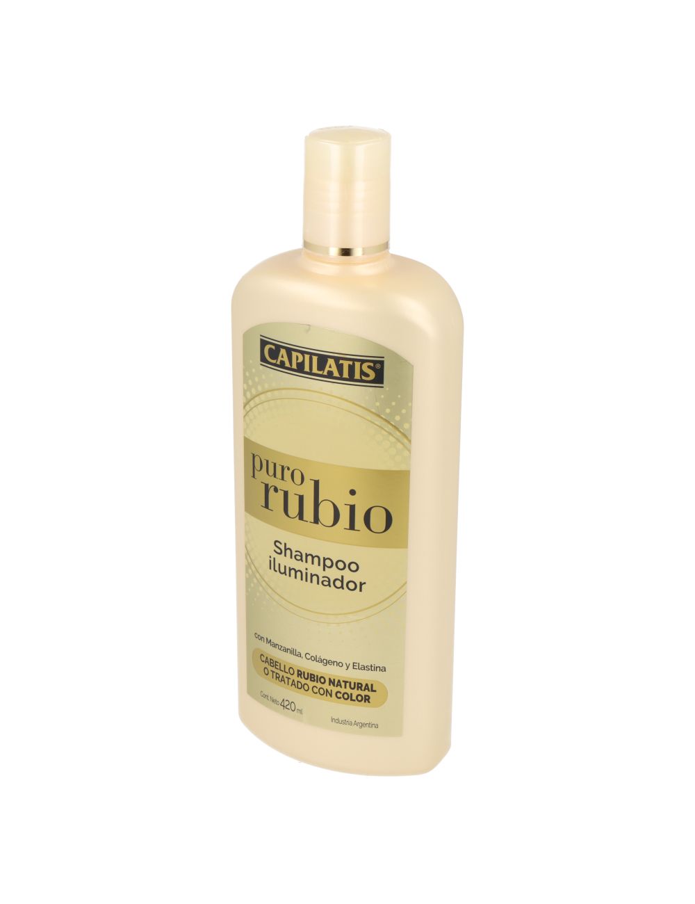 CAPILATIS SHAMPOO PURO RUBIO 420ML.