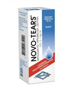 NOVOTEARS NAFAZOLINA 0.12MG / HIPROMELOSA 3.0 MG / DEXTRAN 1.0MG. SOLUCION OFTALMICA 10ML