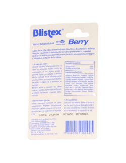 BLISTEX BÁLSAMO LABIAL BERRY SPF-15