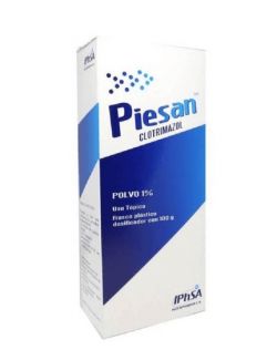 PIESAN CLOTRIMAZOL 1%  POLVO USO TOPICO 100 G LAB.IPHSA